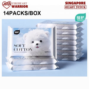 【Fireheart Warrior】 【14 Packs/Box】植护Botare 3-Ply Lotion Facial Tissues / 40 Pulls Per Pack / Tea Tree Oil / Soft