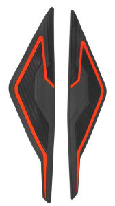 Honda PCX 150 Aksesoris Deck Pad Side COVER SAMPING Tank Pad Cover Bahan Karet Tebal 3D Motif Timbul Emboss Awet Warna Tidak Luntur Aksesoris Variasi Modifikasi Decals Emblem Buat Motor lebih Cakep keren Kece