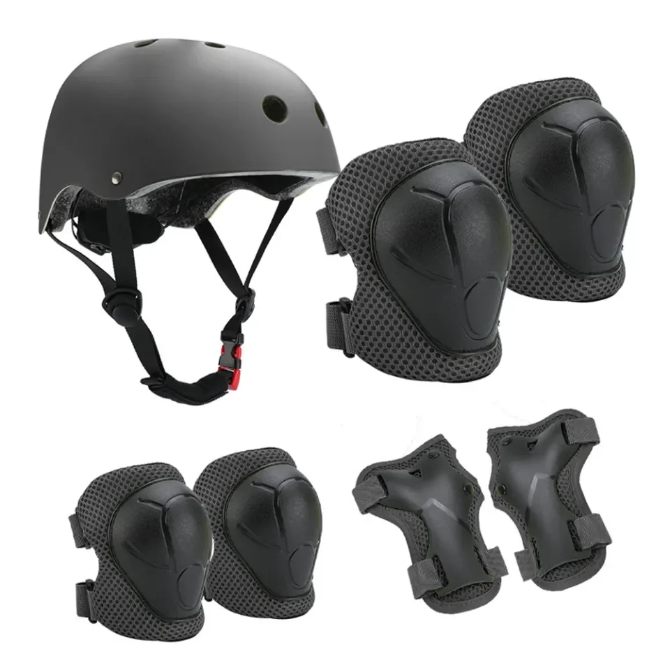 Helmet elbow knee sales pads