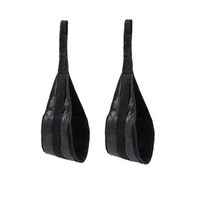 BLACKON Chống rách Dây đeo thể dục AB Sling Hệ thống treo Máy nâng chân treo Đai hỗ trợ tập luyện Xà đơn Bài tập cơ bắp Dây đai tập bụng kéo lên Phòng tập thể dục tại nhà
