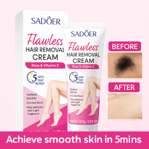 ครีมกำจัดขนสูตรอ่อนโยน กลิ่นกุหลาบ ไม่เจ็บปวด อ่อนโยน ไม่ระคายเคือง เหมาะสำหรับรักแร้และขา ผลิตภัณฑ์ดูแลการกำจัดขน