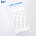 OfficePlus บัตรตอกเวลา สำหรับ เครื่องตอกบัตร OfficePlus (แพ็ค 100 ใบ) ( บัตรตอก ออฟฟิศพลัส ). 