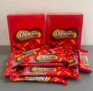 Delfi Chew-eez Cokelat Permen Rasa Cokelat Rendah Gula Multi-Pak 20 pcs