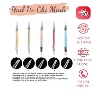 [HCM]Set bút nặn hoa 5 cây Silicon có 2 đầu chuyên dụng làm Nail