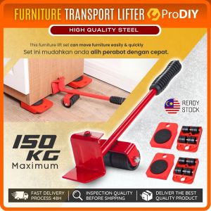 Furniture Lifter Mover Trolley Wheel Easy Moving Roller Cabinet Slider Set Alat Pindah Perabot Rumah Roda Troli 轮子移动搬家神器