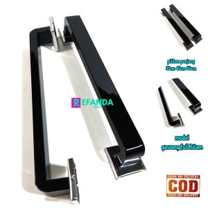 tarikan gagang pegangan handle pintu rumah minimalis pilihan panjang 35cm 45cm dan 60cm bahan stainless steel untuk pintu depan dan kamar bahan stainless steel anti karat