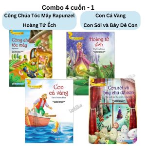 Truyện Cổ Tích Thế Giới Song Ngữ Việt Anh Cho Bé Từ 3 Tuổi - Sách Bìa Mềm (Tân Việt)