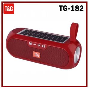 T&G TG182 TWS Portable Wireless Bluetooth Hifi Speaker Support Solar Panel with FMTF CardAUXUSB Function