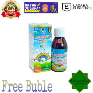 Best Seller..!! Madu Anak Pintar Plus Nutrisi tumbuh sehat anak - 180 gr | As Salamah Apin Terbaru