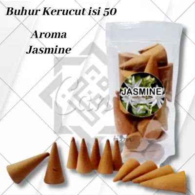 Buhur Kerucut Isi 50 Pcs Bukhur Maghribi buhur keucut Pengharum Ruangan Buhur Kerucut Isi 25 Buhur