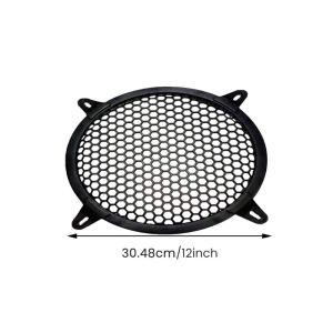【COD】8/12 inch audio speaker screen mesh cover protection car speaker accessories new product