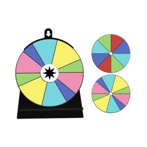 Erasable Friendly Spinner Wheel Includes Removable Adhesive Backing Effortlessly Setups For Group Activities