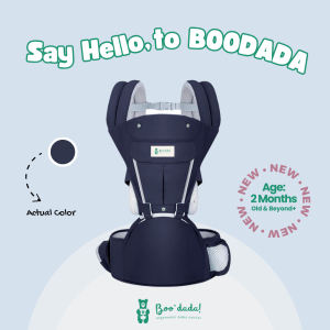 Breathable Multifunctional Ergonomic Hip Seat Baby Carrier Comfortable Sling with Pockets 2Months+ up to 20KG