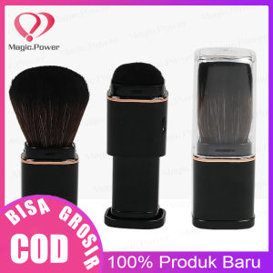 Makeup Brush Retractable Alat Kosmetik Kuas Brush Make Up Tool Mini Travel Portable Blush Brush