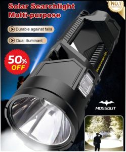 Portable Lamp High Brightness Led Rechargeable Long Range Flashlight Wide Range of Lighting