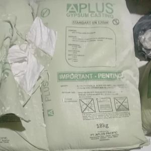 Casting Gypsum Aplus 1 Sak 18kg: Penggunaan & Kelebihannya