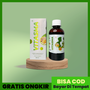 1 Botol Vitasma Obat Batuk Asma TBC Flek Paru Paru Madu Herbal Fitasma Atasi Masalah Pernafasan