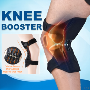 Knee Support Booster Brace Joint Support Spring Stabilizer Non-slip Lift Pain Relief Sport Spring Knee Strap Elder for Sports
