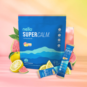 Nello SuperCalm Raspberry Lemonade Calming Drink Mix