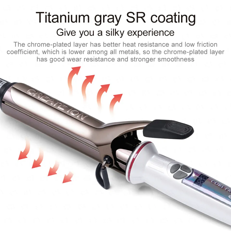 Ion titanium automatic on sale curler