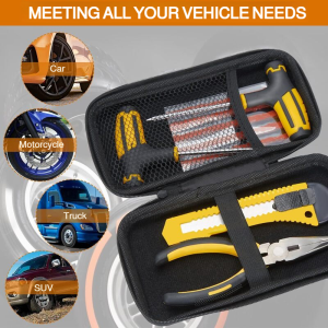Tire Repair Tool   Car Motorcycle Emergency Tire Repair Kit  Portable Alat Pembaikan Tayar Flat Tyre