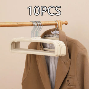 10pcs Pack Pants Hanger Slim and Stylish Space-Saving Closet Hangers Suitable for Suits and Jeans
