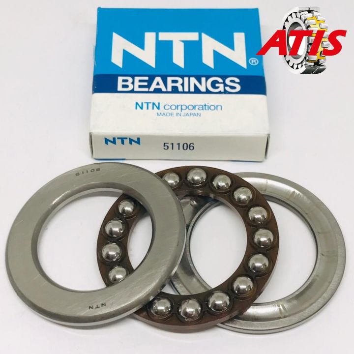 NTN 51106 ( 30 x 47 x 11 ) 100% ORIGINAL Made In JAPAN Single Direction ...