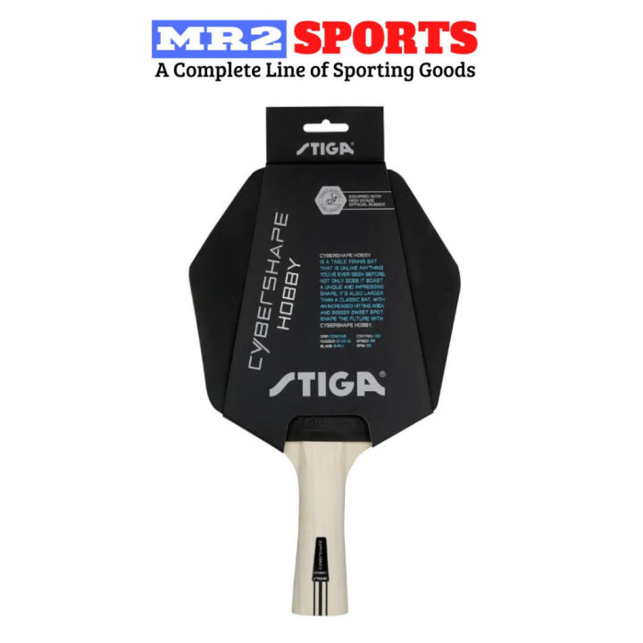 STIGA Hexagon Table Tennis Racquet – All-Round Classic Cyber Shape For Beginners & Intermediate Players