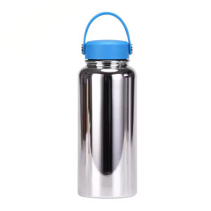 SG Ready Stock Large Capacity 1L Stainless Steel Portable Water Bottle Wide Mouth Outdoor Thermal Vacuum Flask Gift