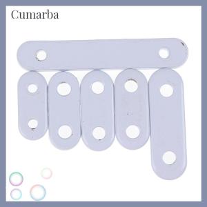[Cumarba] 10Pcs White Coating Curtain lead block put bottom weight gain for home curtain