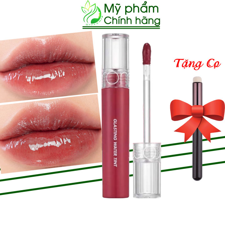 Son Romand Bóng Glasting Water Tint Màu 08 Rose Stream màu Hồng Nâu  5ML [CHÍNH HÃNG CHECK HIDDEN TAG] ️