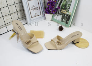 Sandal Hak Tinggi Sandal Hak tahu Wanita Terbaru 2023 Sandal Wanita Nyaman Tatakan Busa