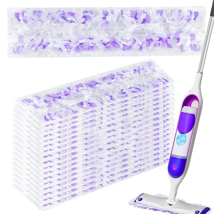 Power Pad Cleaner Disposable Power Mop Pads Refills(20pcs) for PowerMop Multi- for ...