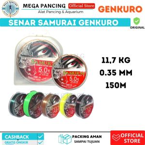 Senar Pancing Samurai Genkuro 150M 0.18-0.35 mm