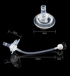 Feeding Wide Neck Soft Baby Nipple Teats & Straw Teats 5cm Wide Mouth / Puting & Puting Jerami Botol Susu / 奶瓶奶嘴头或吸管奶嘴头 🔥 READY STOCK IN MALAYSIA 🔥