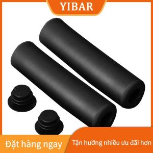 YIBAR 1 cặp Silicone đi xe đạp xe đạp Grips ngoài trời MTB xe đạp leo núi tay lái Grips bao gồm chống trượt hỗ trợ mạnh mẽ Grips xe đạp phần