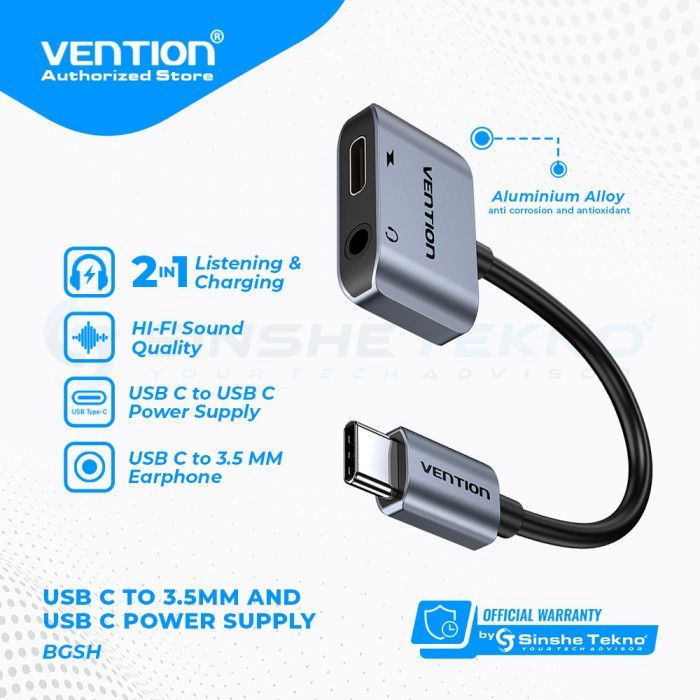 Vention Usb Type C To Mm Headphone Jack Vention USB-C To Audio