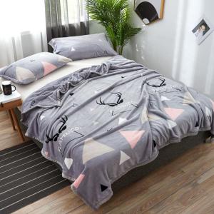 Selimut Bulu Halus Ukuran 140x200 Motif Abstrak Dewasa Keren Terlaris Murah Berkualitas