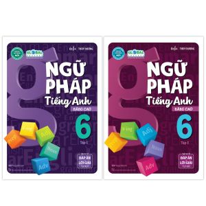 Sách Combo Ngữ Pháp Tiếng Anh Nâng Cao Lớp 6 Global (2 Tập) - Megabook