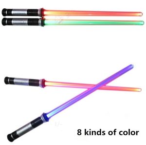 [Max-feel]ดาบสตาร์วอร์สมีไฟ เซตต่อกันได้ ดาบเลเซอร์ ดาบเจได ดาบไลท์เซเบอร์ ดาบ StarWars 2ชิ้น