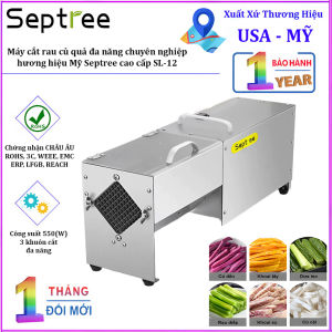 Máy cắt rau củ quả hình con chì đa năng chuyên nghiệp thương hiệu Mỹ Septree cao cấp SL-12