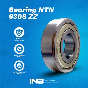Laker Bearing 6308 ZZ NTN Bearing Cranksaft Yanmar TF85 Bagian Engkol Bearing As Roda Tracktor Sawah INB Original NTN