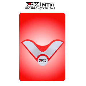 Móc treo gắn vợt cầu lông Móc nhựa treo vợt cầu lông in 3D an toàn chắc chắn có sẵn keo dán
