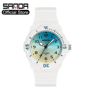 SANDA Original Women Watch: Luxury Quartz Outdoor Waterproof Clock