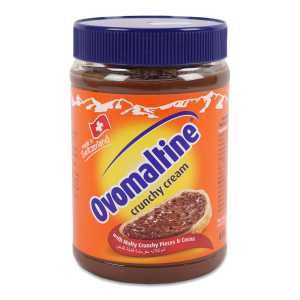 แยม Ovomaltine Crunchy Cream ขนาด 380 กรัม BBF.01/05/26