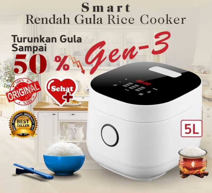 Smart Rice Cooker/ Low Sugar Rice Cooker Gen3 / Rice Cooker Rendah