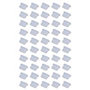 Silicone USB C Dust Cover Type-C Dust Plugs Phone Charging Port Protector Cover 50Pcs Universal Type C Anti Dust Caps
