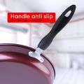 ORANGE Wajan Teflon Anti Lengket Diameter 26cm - Wajan Penggorengan Enamel Gagang Fry Pan  CG5. 