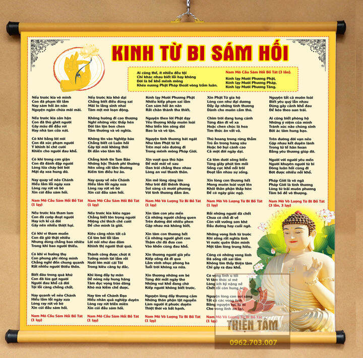 3. Nội dung chính của Kinh Từ Bi Sám Hối