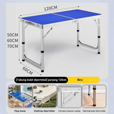 Meja Makan Lipat Meja Lipat Portable Meja Lipat Koper Meja Koper Aluminium meja Portable